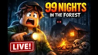 Surviving alone 99 Nights in the Forest (Live Roblox Horror)