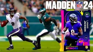 NFL HONORS MVP LAMAR JACKSON CRAZY GAME VS SPAMMING MEGATRON! Madden 24 Ultimate Team