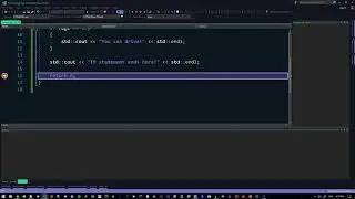 08 - [If Statement] Beginner C++ Programming Tutorial
