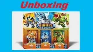 Skylanders Giants Chill Triple Pack Unboxing
