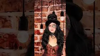 76/100 Days of Halloween- STEAM PUNK! #steampunk #halloweenmakeup #apocalypse #fyp #halloween
