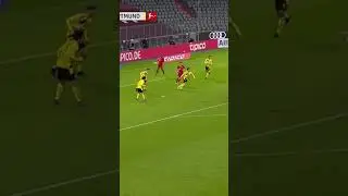 leon goretzka goal again borussia dortmund #shorts