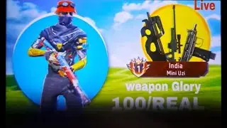  Free Fire MAX : 👍 India 1 Weapon Glory 😤 😡 3k Subscribe live stream