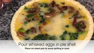 Test. Veggie Quiche