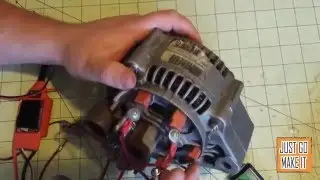 Alternator to motor conversion howto