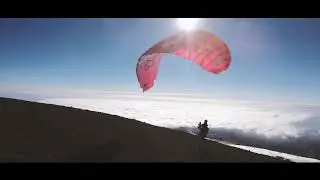 Etna en parapente