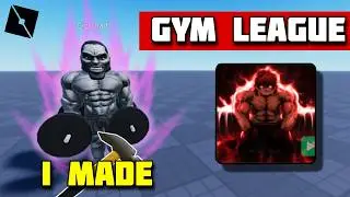 How to make GYM LEAGUE in 1 HOUR! | Roblox Studio