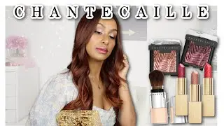 Full Face NEW CHANTECAILLE | Holiday Glam | Luminescent Eye Shades Crane & Zebra | Lip Cristal