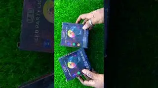 Sound Activated RGB Disco Ball Party Light #unboxingvideo #partylight