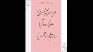 How to Use Vendor Collection