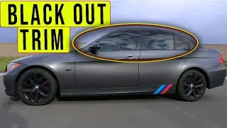 Vinyl Wrapping Window Trims (Detachable Trims)