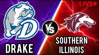 Southern Illinois Vs Drake Bulldogs Live | NCAA Women's Basketball | PLAY BY PLAY | SCOREBOARD