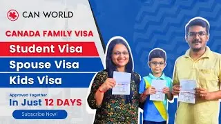 STUDY VISA WITH FAMILY FOR CANADA IS NOW POSSIBLE! | CAN WORLD