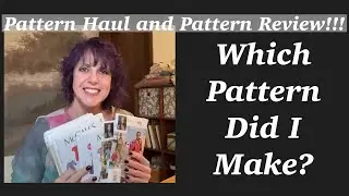 🧵🪡 Sewing Vlog: McCalls Pattern Haul and Review