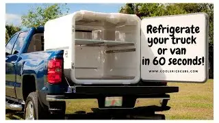 Refrigerated van conversion - Cooler Ice Cube fridge van conversion