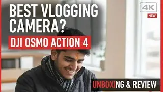 Best Vlogging Camera2026?.DJI Osmo Action 4 Unboxing & Review. Best action camera under 10000.