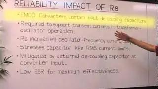 Impact of Source Resistance on EMCO High Voltage Converters