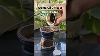 Review on Aroma Oil Diffuser| Tips for First Time User #shorts #shortsfeed #diffusers #shortvideo