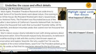 RI3 Cause & Effect Historical Text