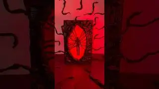 DIY Stranger Things Gate ❤️ #shorts #diy #strangerthings #craft #art #artist