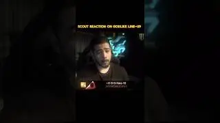 SCOUT REACTION ON GODLIKE LINE-UP 💀🔥 #jonathangaming #scoutop #scout #bgmishorts #bgmi #pubg #viral