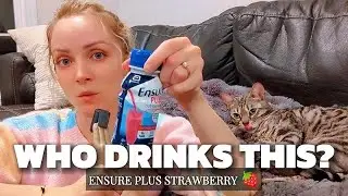 Нужно было сказать | Питательный коктейль Ensure Plus со вкусом клубники | Заменитель пищи | 16 г...
