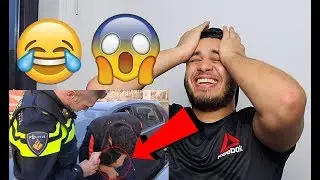 DOE DIT NIET BIJ DE POLITIE!! (HUILEN VAN HET LACHEN)! | YOUSTOUB
