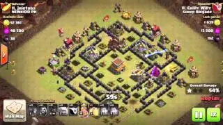 Clash of Clans 3 Star GoHo th8