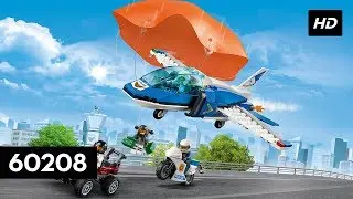 LEGO City - Sky Police Parachute Arrest - 60208 | How To Build Instructions