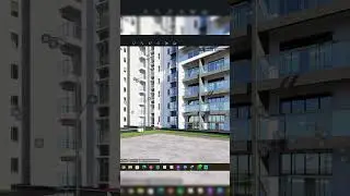 Building model settings in seconds: D5 Render 2.11 #d5render  #shorts  #exteriordesign