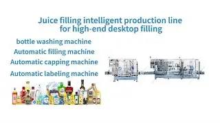 Bottle washing filling capping and labeling machine &ndash; Compact All-in-One Packaging Solution