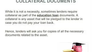 Your Guide For Education Loan Documents
