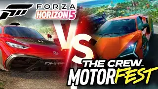 FORZA HORIZON 5 VS THE CREW MOTORFEST 