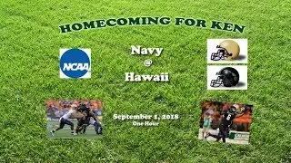 2018 Navy @ Hawaii One Hour