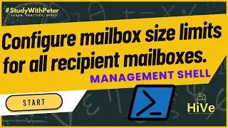 How to Configure mailbox size limits for all recipient mailboxes in Microsoft Exchange 2019