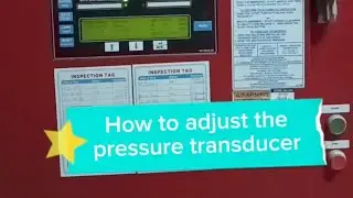 how to adjust pressure transducer for Eaton Fire control panel