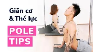 POLE TIPS | 10 ph&uacute;t Gi&atilde;n cơ (Stretching) + Tăng thể lực (Core strength) #1 | FOX + QU&Acirc;N B&Ugrave;I