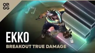 Breakout True Damage Ekko - OP.GG Skin Review - League of Legends