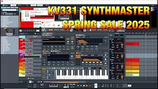 KV331 Audio SynthMaster Spring Sale 2025 Including SynthMaster 3 $49 & SynthMaster One (iOS) $1.99