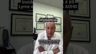 Lyme disease exacerbated his ADHD symptoms.  #lyme #adhd #dysautonomia  #longcovid