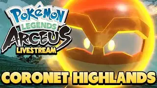Coronet Highlands Pokemon Legends Arceus Live Part 5 | SkazDownUnder