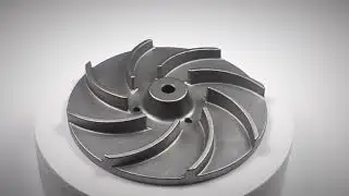 Investment casting sale, high quality pump impeller steel casting valve parts