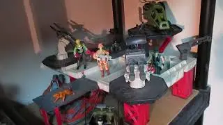 G.I.Joe 1985 Transportable Tactical Battle Platform & 3 Vehicles
