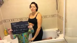 Bath time Ice bucket challenge
