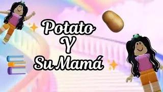potato estudiando y su mamá 🥔😸