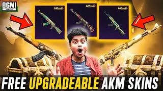 3 UPGRADEABLE AKM SKINS IN PREMIUM CRATE BGMI | THE SEVEN SEAS AKM | Faroff