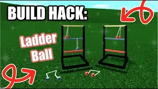 Ladder Ball BUILD HACK | BLOXBURG SUMMER ACTIVITIES | ROBLOX | ROBUILDS