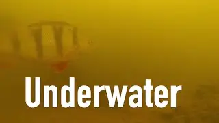 Underwater repair done