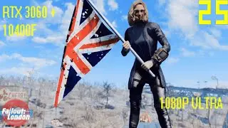 Fallout london on RTX 3060 + 10400F 1080p ULTRA
