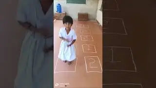 Number identification with physical exercise 😍😝#school #teacher #games